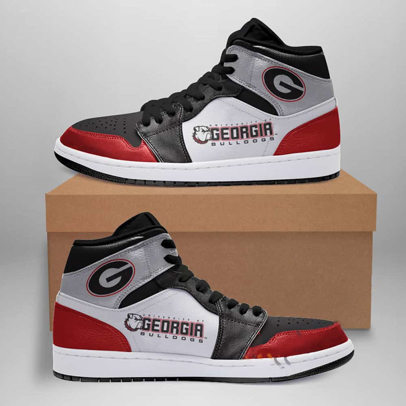 Georgia Bulldogs American Football Custom Air Jordan Shoes 3 Georgia Bulldogs American Football Custom Air Jordan Shoes