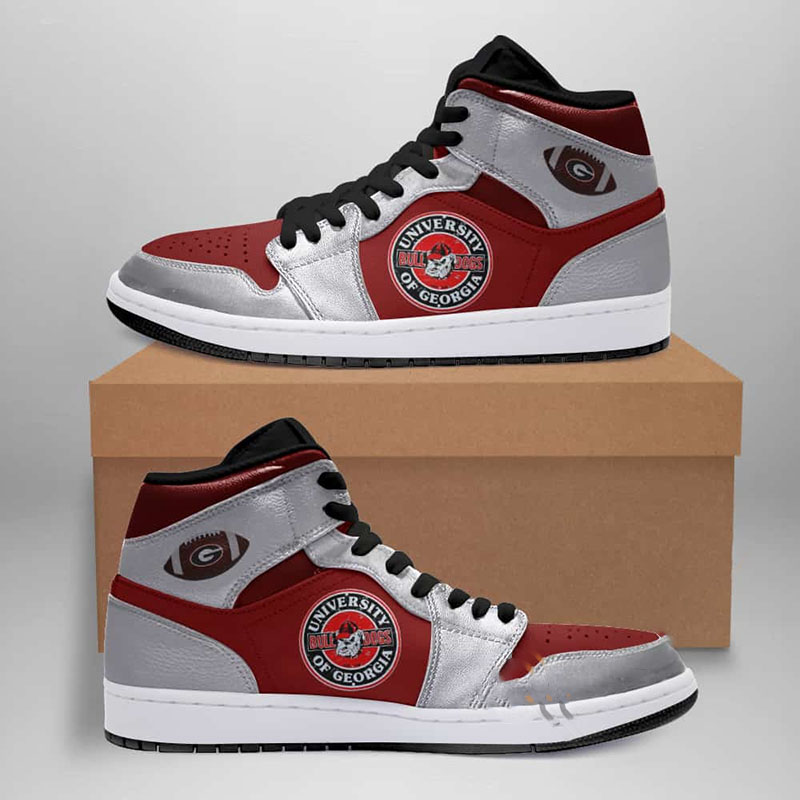 Georgia Bulldogs American Football Custom Air Jordan Shoes 13 Georgia Bulldogs American Football Custom Air Jordan Shoes