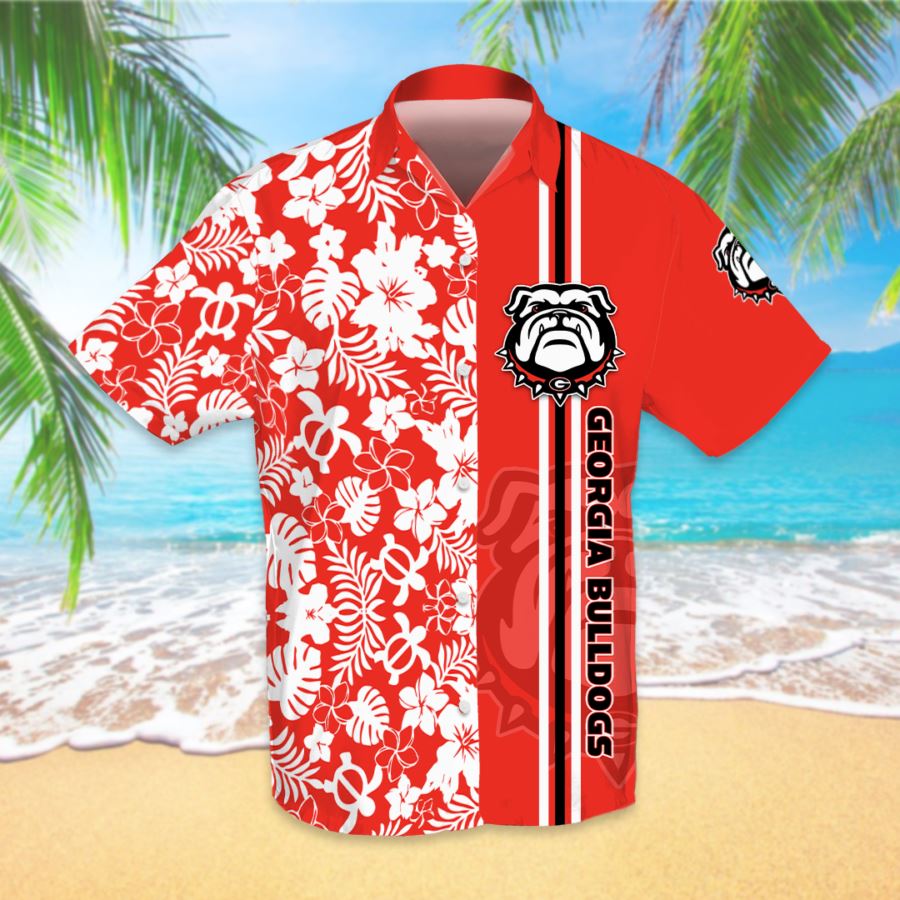 Georgia Bulldogs Custom Hawaiian shirts 1 Georgia Bulldogs Custom Hawaiian shirts