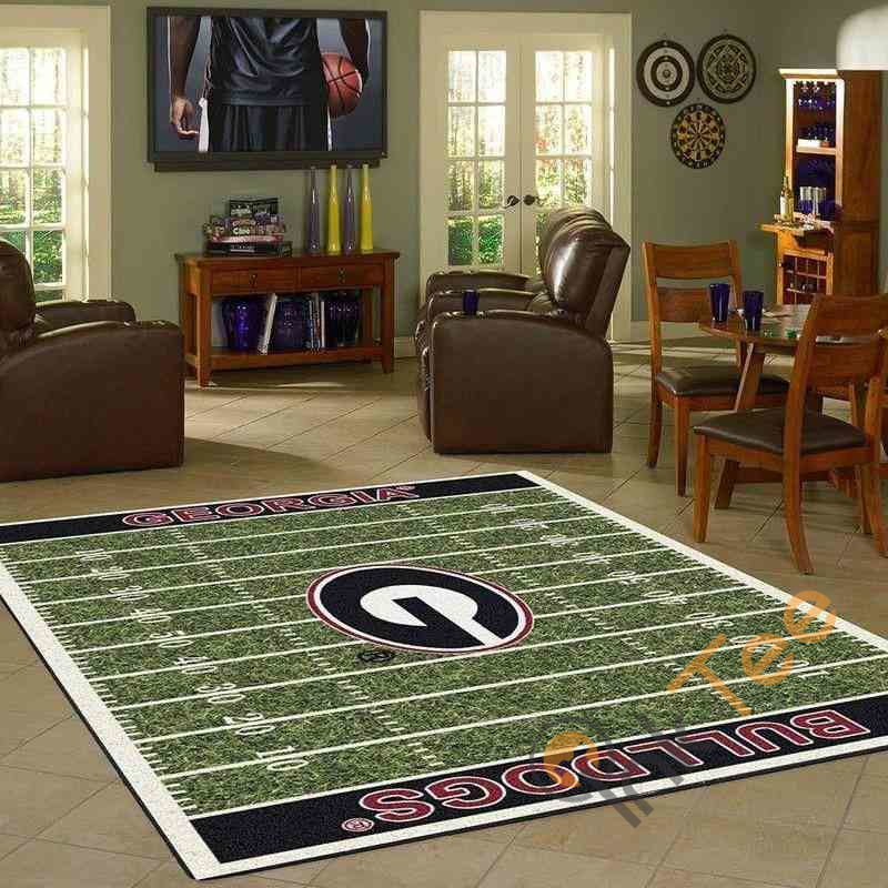 Georgia Bulldogs Home Field Area Rug 1 Georgia Bulldogs Home Field Area Rug
