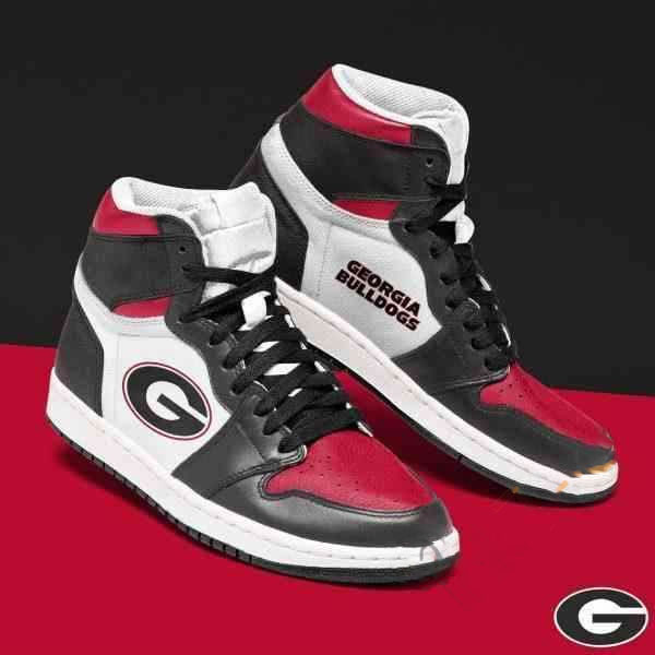 Georgia Bulldogs Ncaa Custom Air Jordan Shoes
