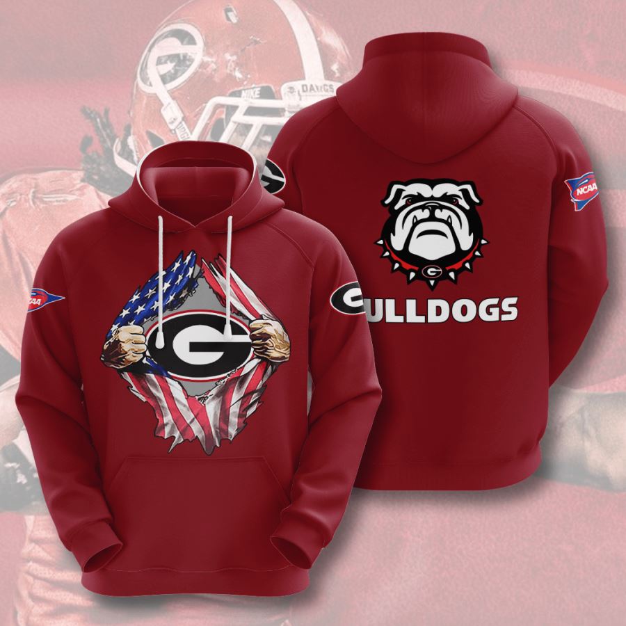Georgia Bulldogs Custom Hoodie 3D