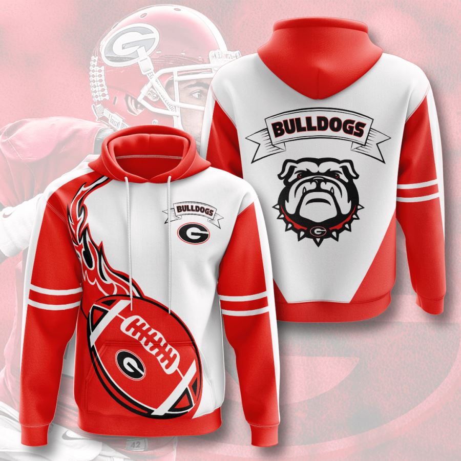 Georgia Bulldogs Custom Hoodie 3D 4 Georgia Bulldogs Custom Hoodie 3D