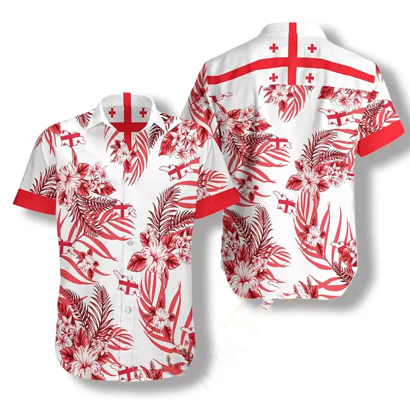 Georgia Proud Hawaiian shirts
