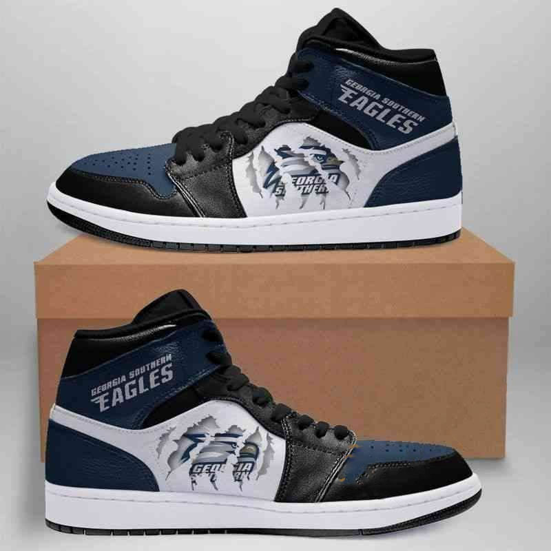 Georgia Southern Eagles Custom Air Jordan Shoes