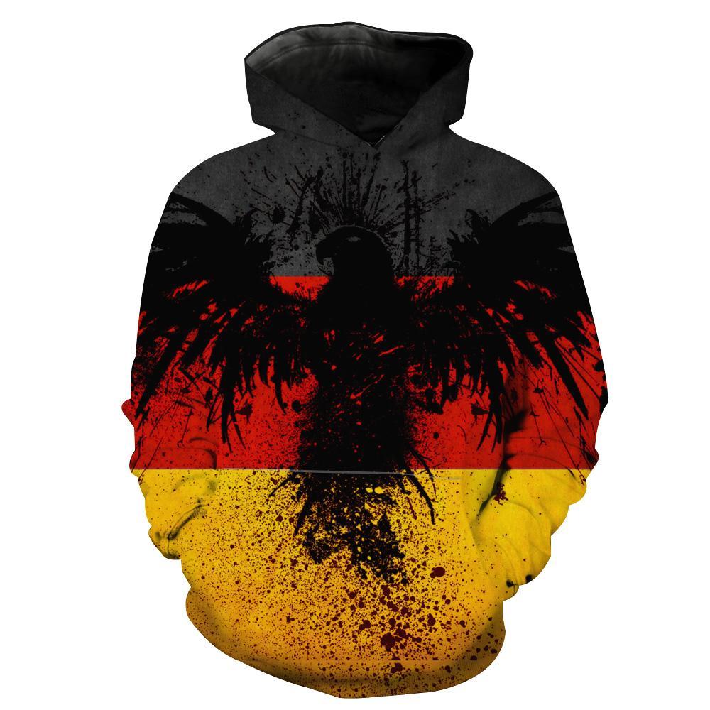 German Flag Epic German Flag Hoodie 3D