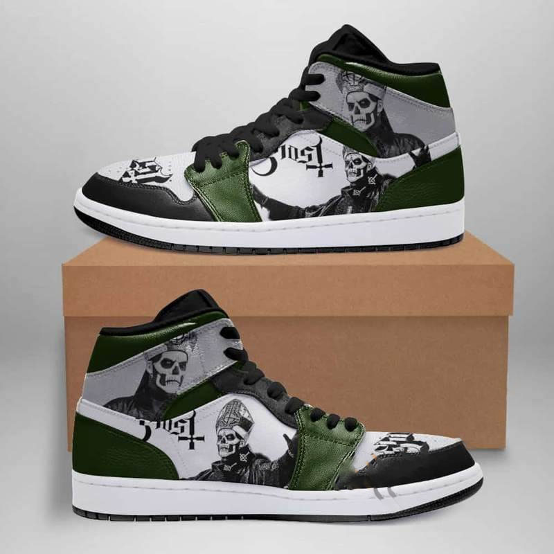 Ghost Custom Air Jordan Shoes 13 Ghost Custom Air Jordan Shoes