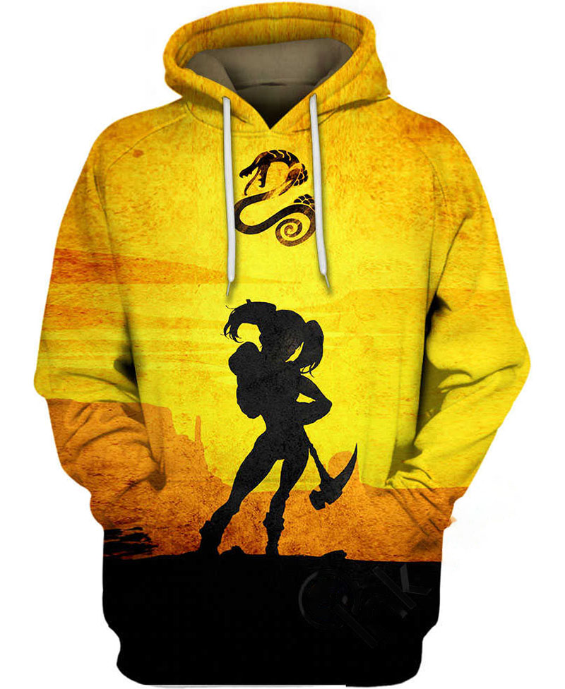 Giant Queen Hoodie 3D