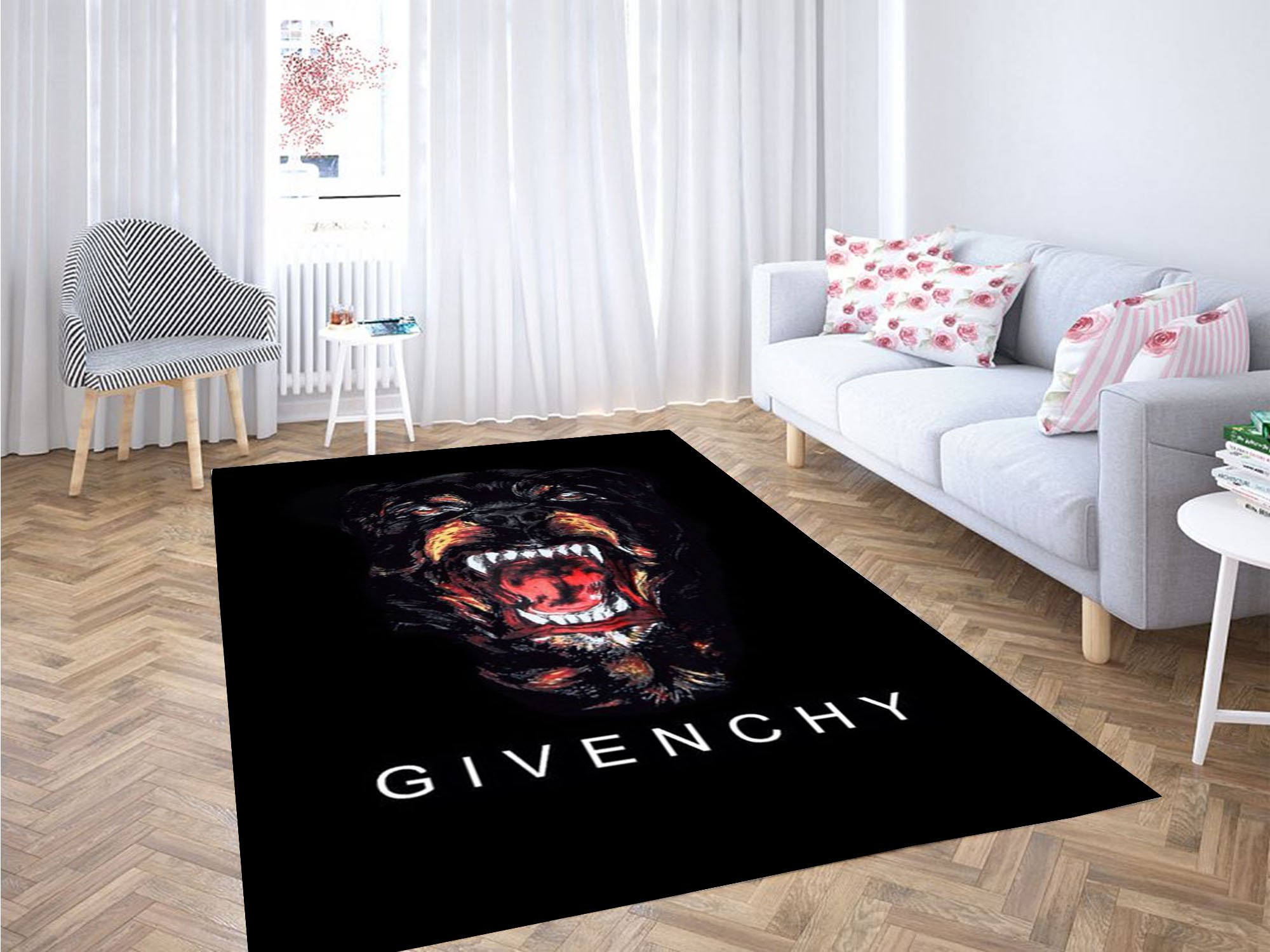 Givenchy Dog Wallpaper Carpet Rug 1 Givenchy Dog Wallpaper Carpet Rug