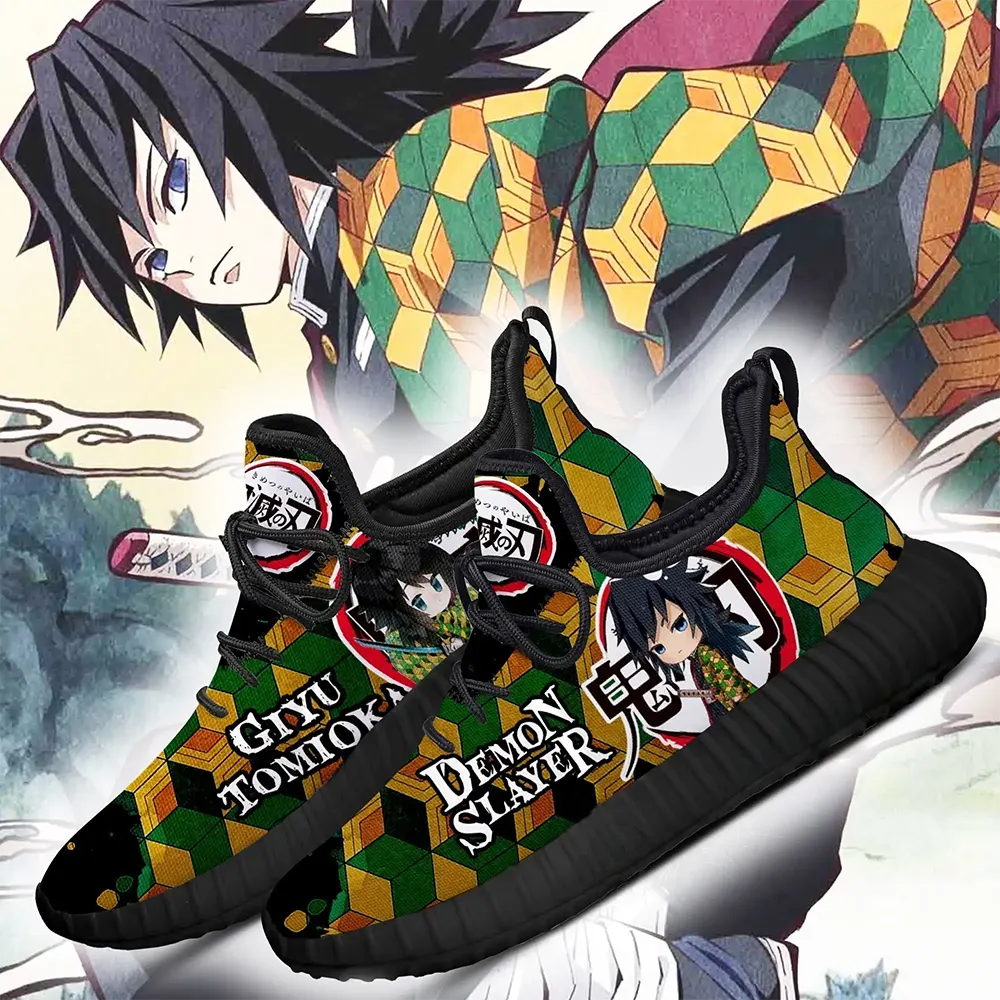 Giyu Tomioka Demon Slayer Anime Amazon Reze Shoes