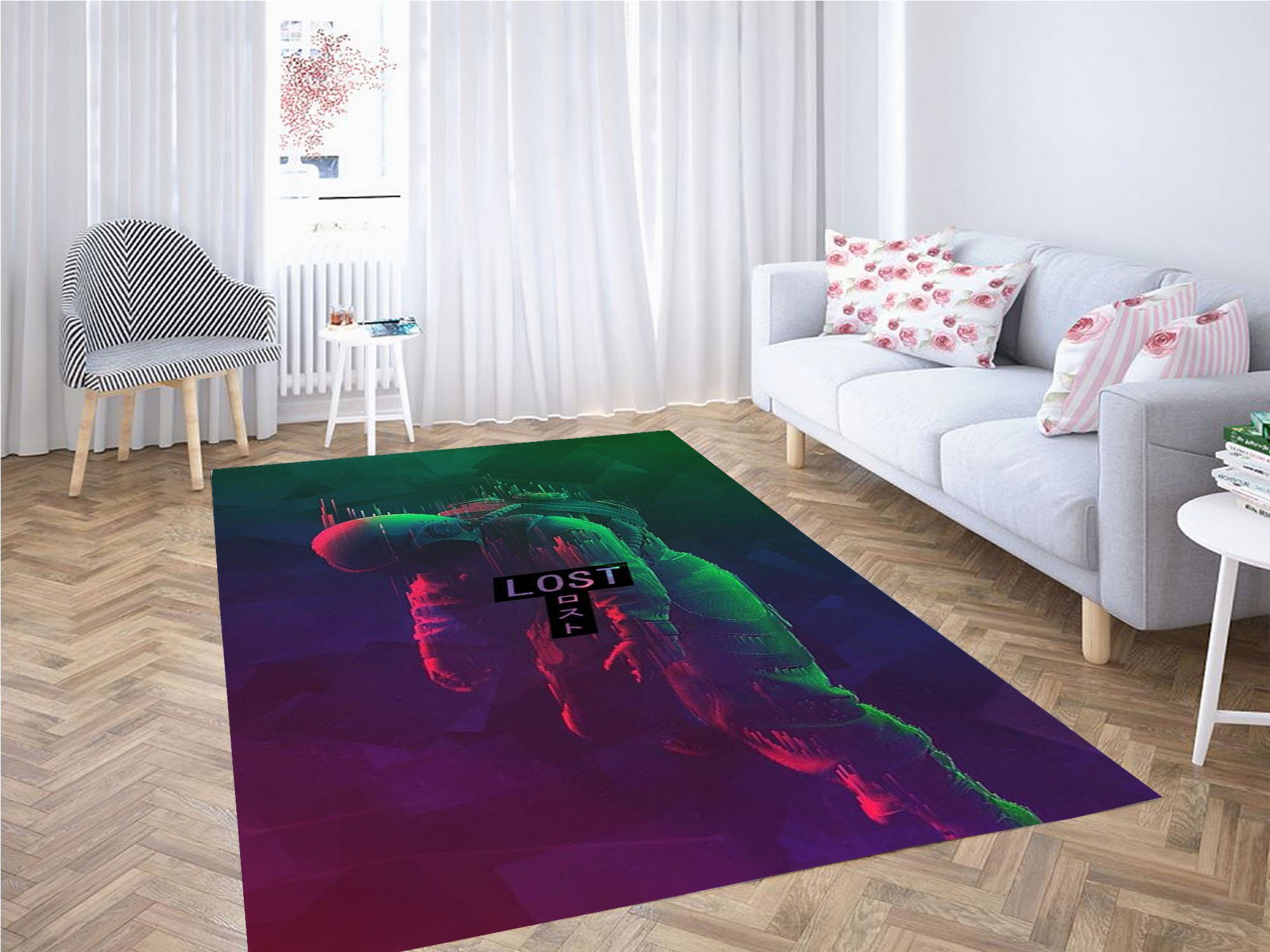 Glitch Astronaut Carpet Rug 3 Glitch Astronaut Carpet Rug