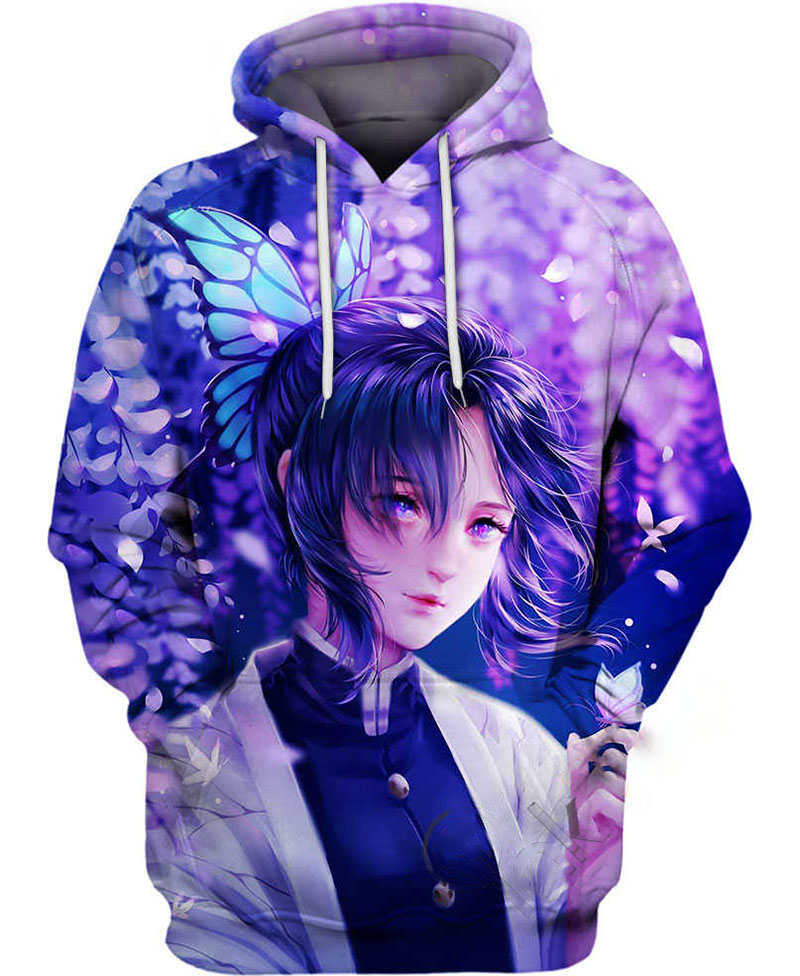Glowing Butterfly Hoodie 3D