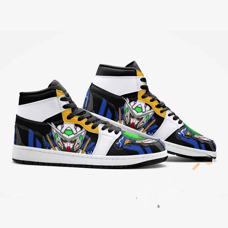 Gn-001 Exia Gundam Custom Air Jordan Shoes