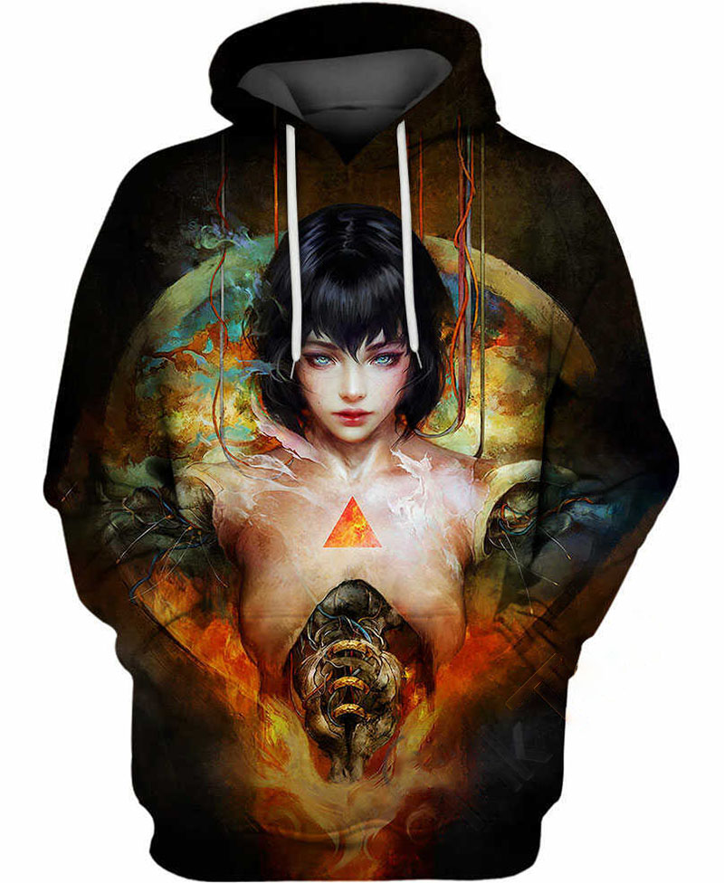 God Damn Hot Hoodie 3D