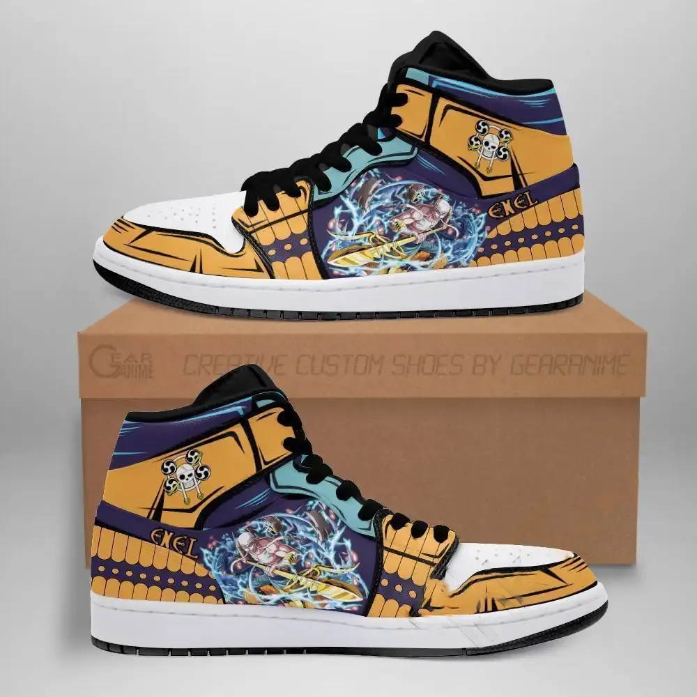 God Skypiea Enel One Piece Anime Amazon Air Jordan Shoes