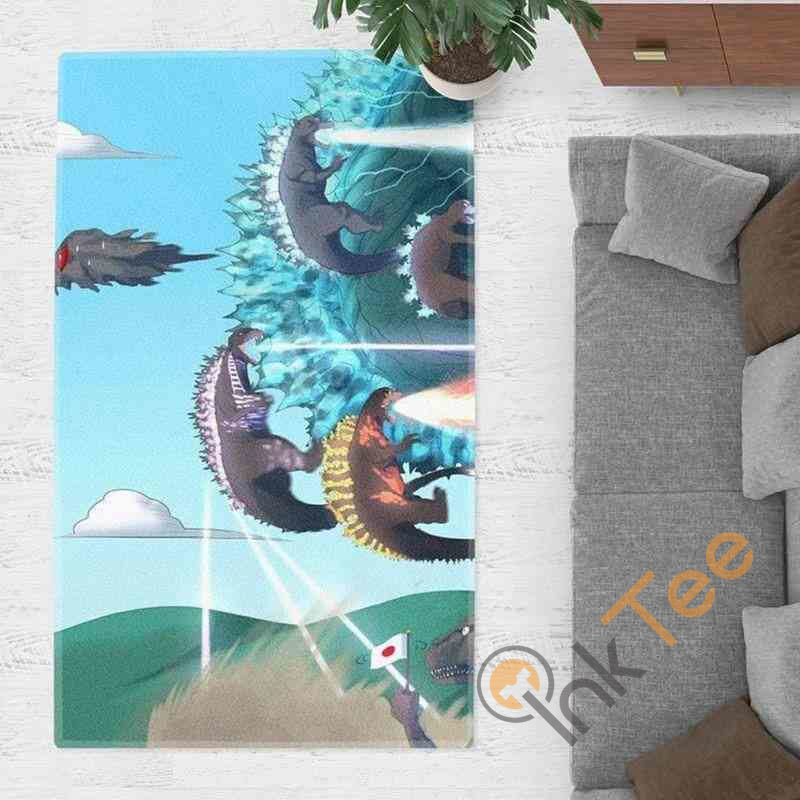 Godzilla Area Rug 4 Godzilla Area Rug