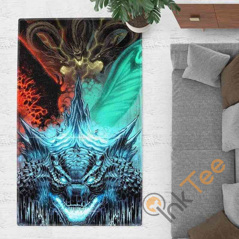 Godzilla: Titan of Eostia Area Rug