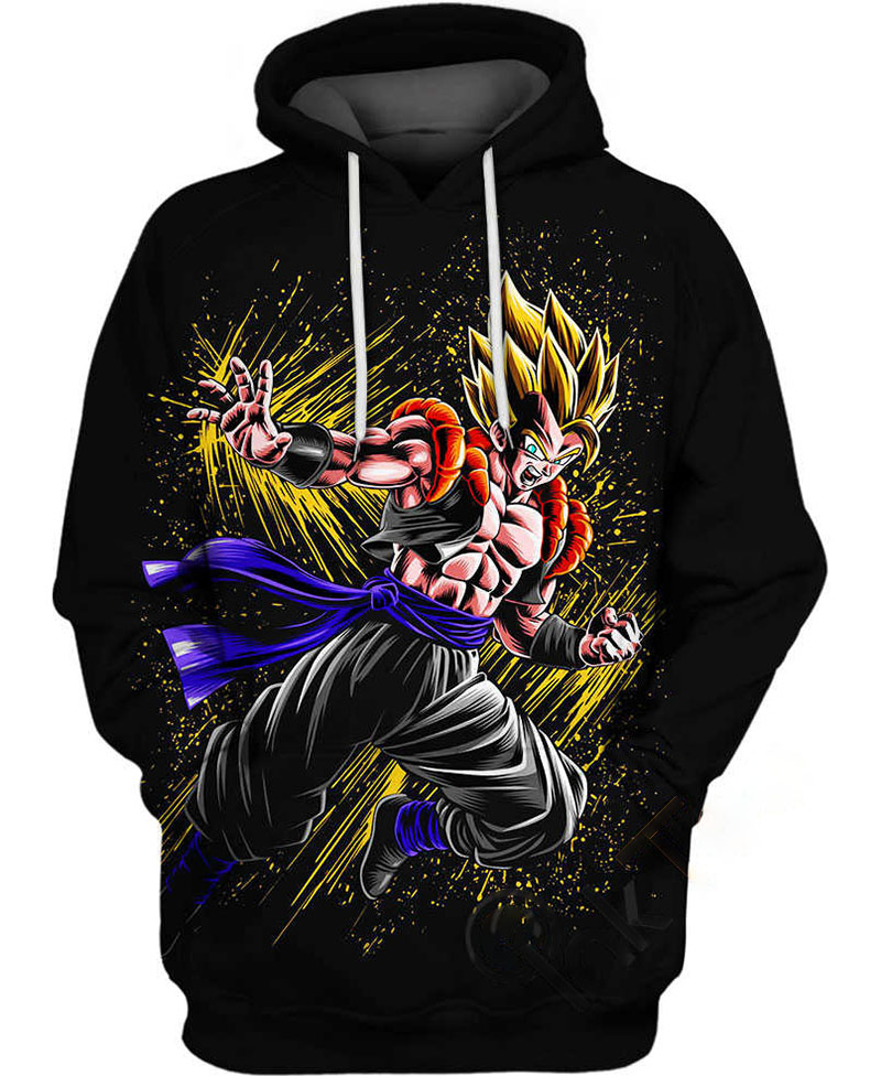 Gogeta Super Saiyan Hoodie 3D