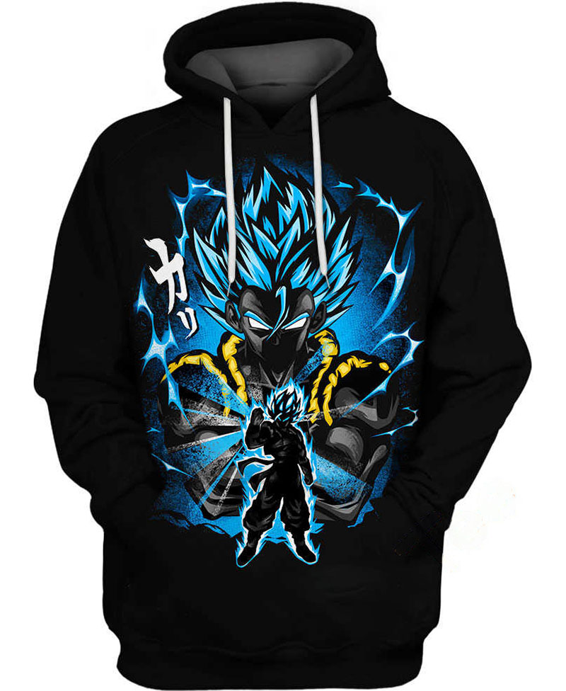 Gogeta Super Saiyan Blue Hoodie 3D
