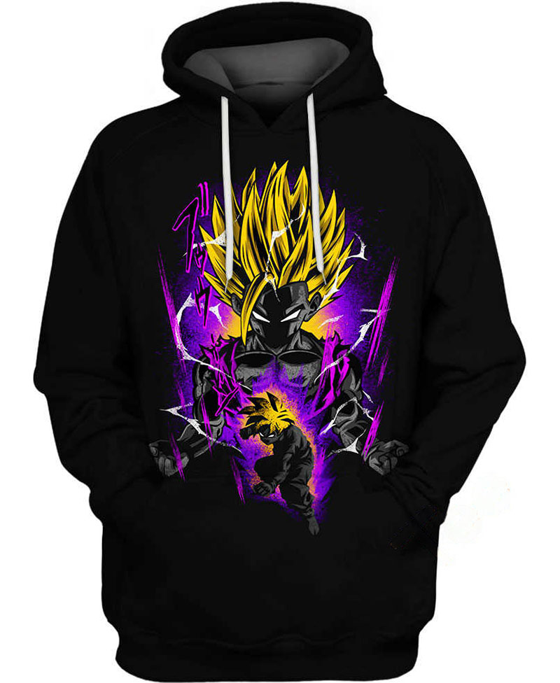 Gohan Ssj2 Hoodie 3D