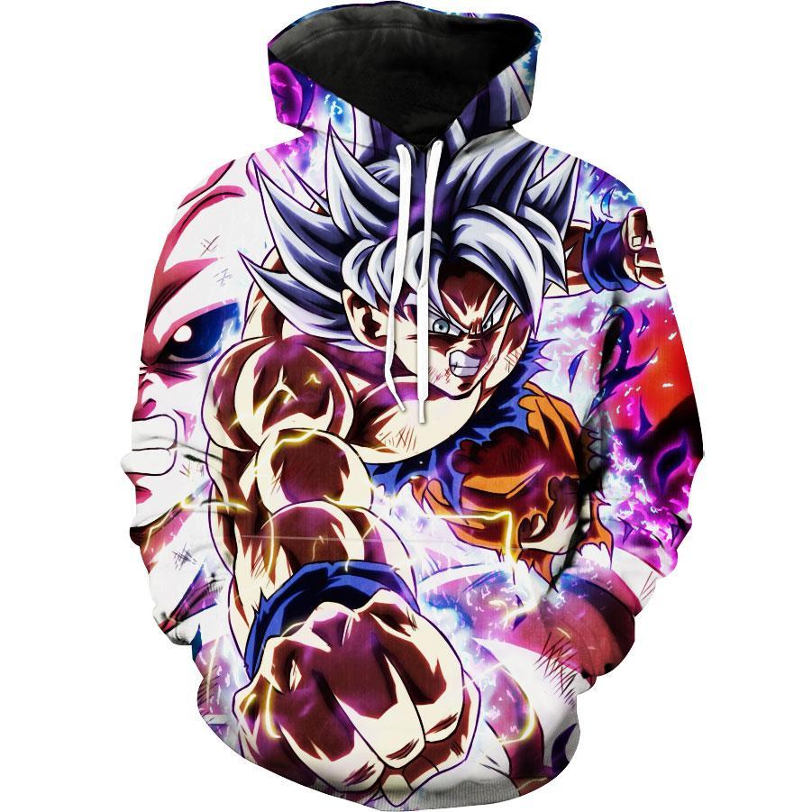 Goku And Jiren Dragon Ball Super Universe Arc Hoodie 3D