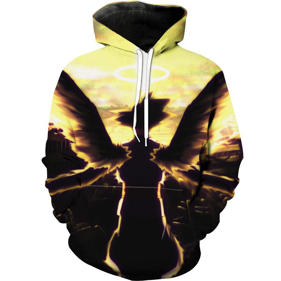 Goku Black Angel Dragon Ball Super Hoodie 3D