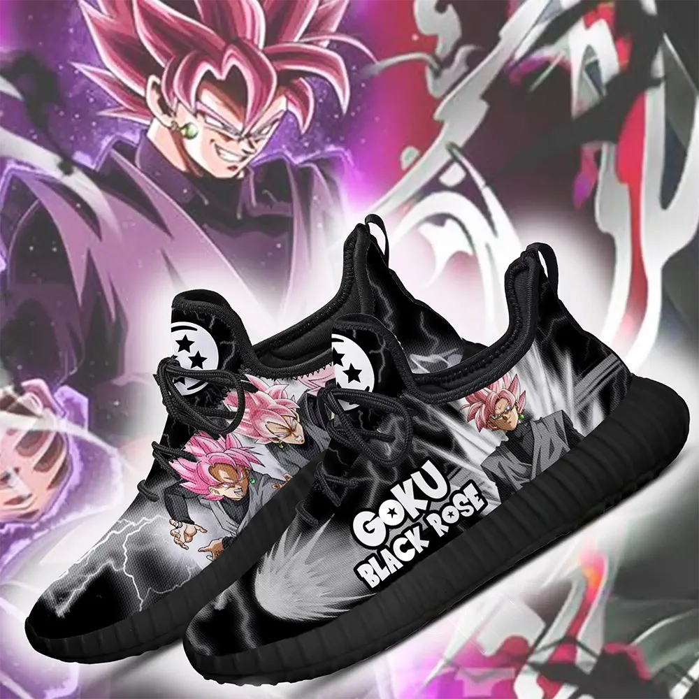 Goku Black Rose Dragon Ball Anime Amazon Reze Shoes