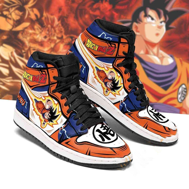 Goku Classic Dragon Ball Z Anime Sneakers Air Jordan Shoes 13 Goku Classic Dragon Ball Z Anime Sneakers Air Jordan Shoes