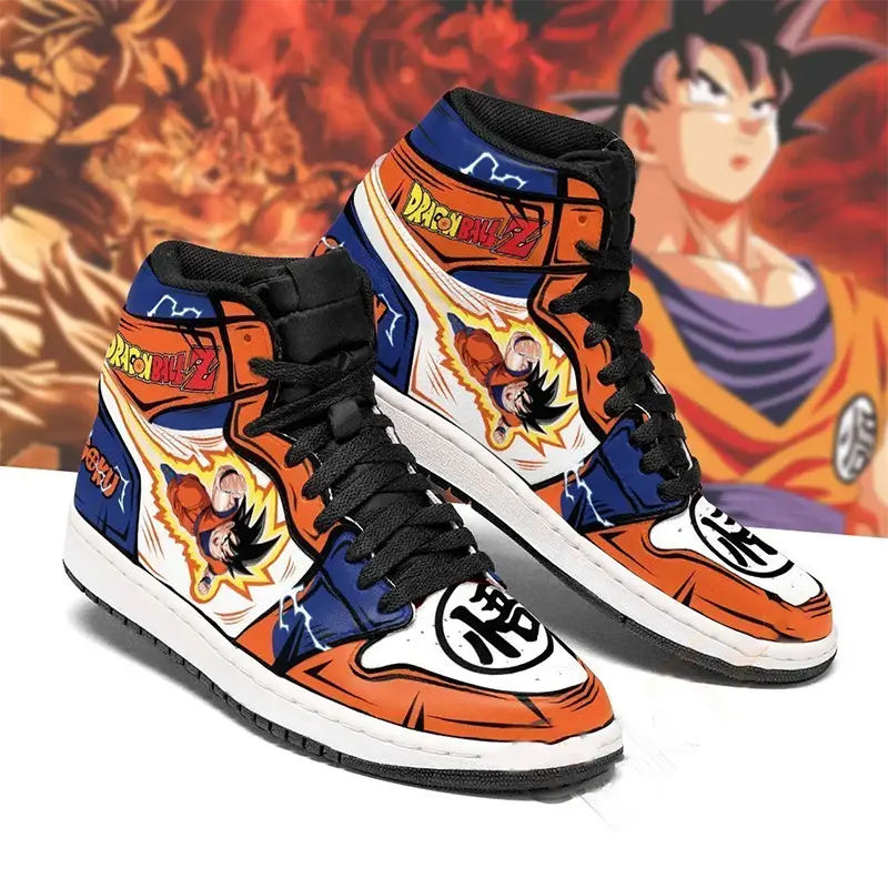 Goku Custom Dragon Ball Z Anime Costume Amazon Air Jordan Shoes