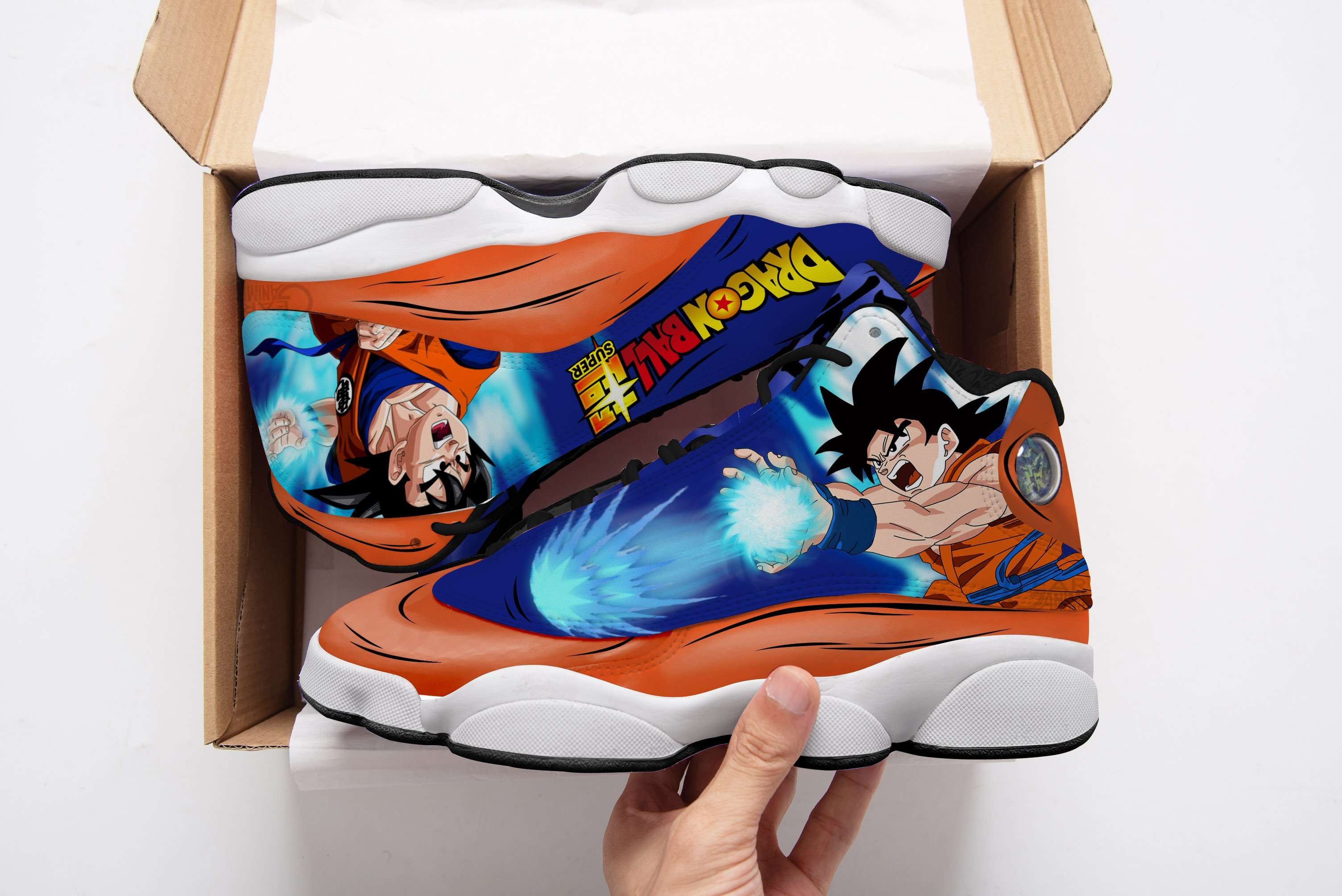 Goku Dragon Ball Anime Custom Air Jordan Shoes 1 Goku Dragon Ball Anime Custom Air Jordan Shoes