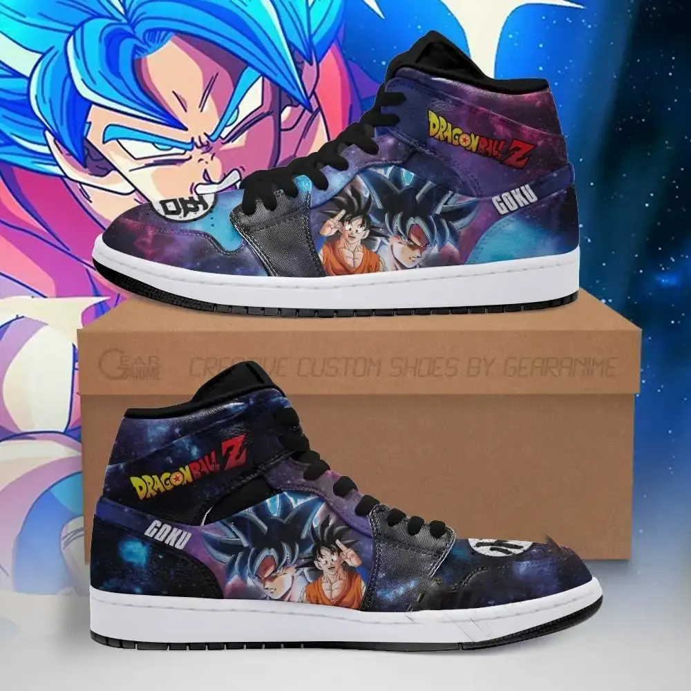 Goku Galaxy Dragon Ball Z Anime Amazon Air Jordan Shoes