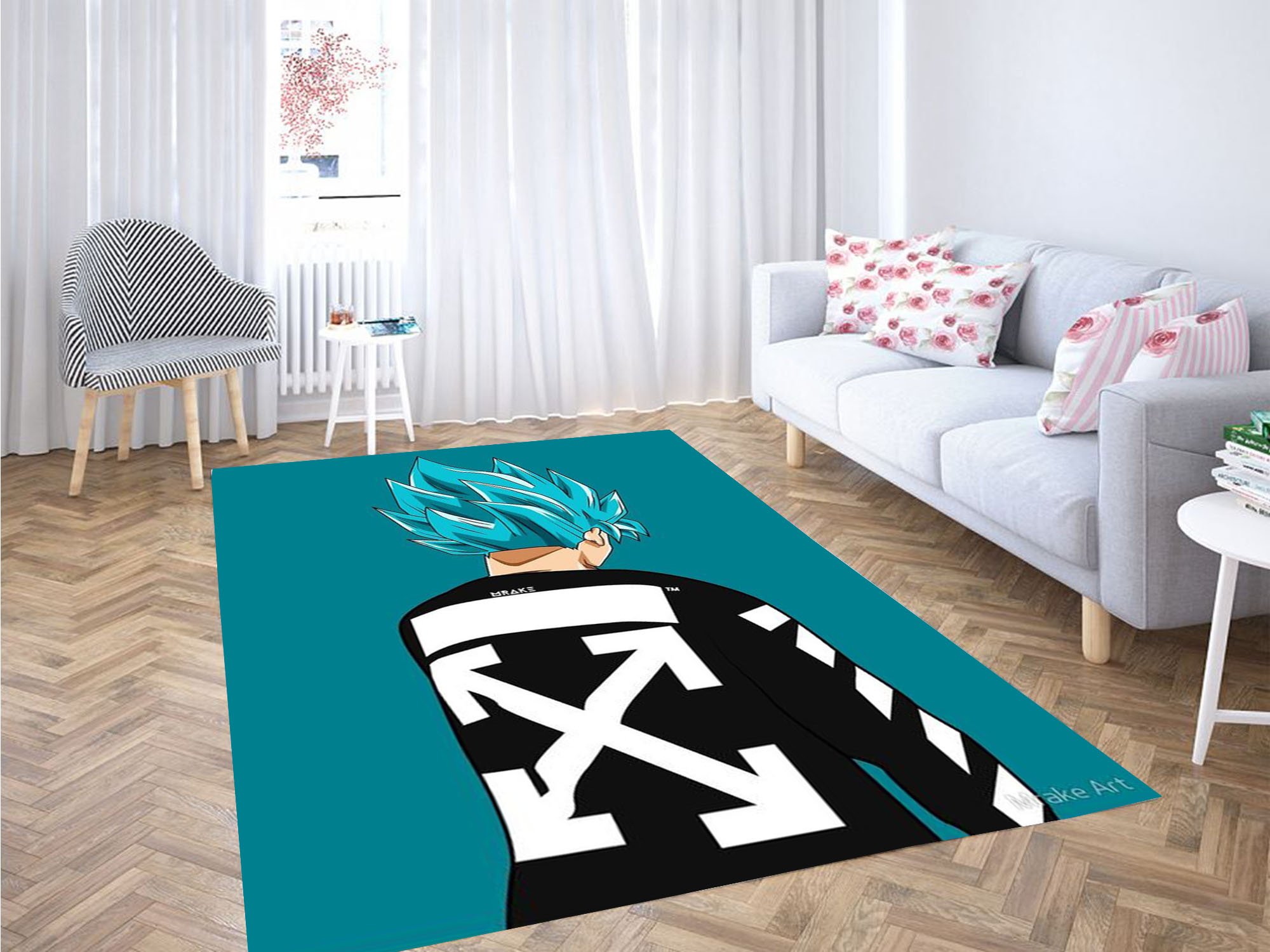 Goku Hypebeast Wallpaper Carpet Rug 1 Goku Hypebeast Wallpaper Carpet Rug