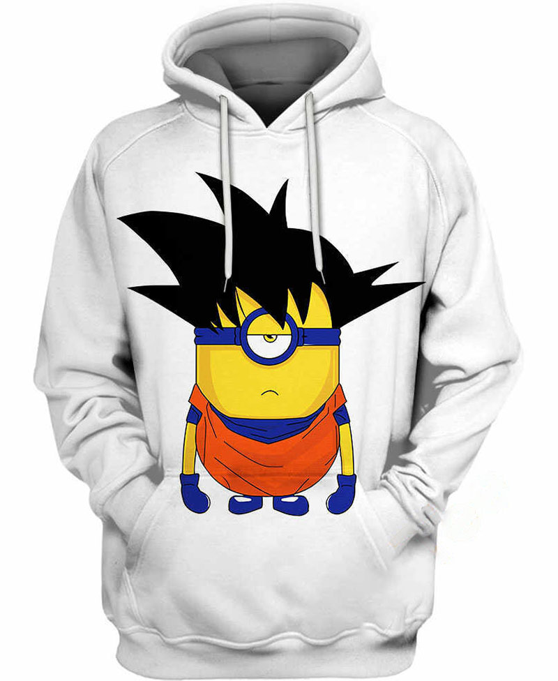 Goku Minion Hoodie 3D