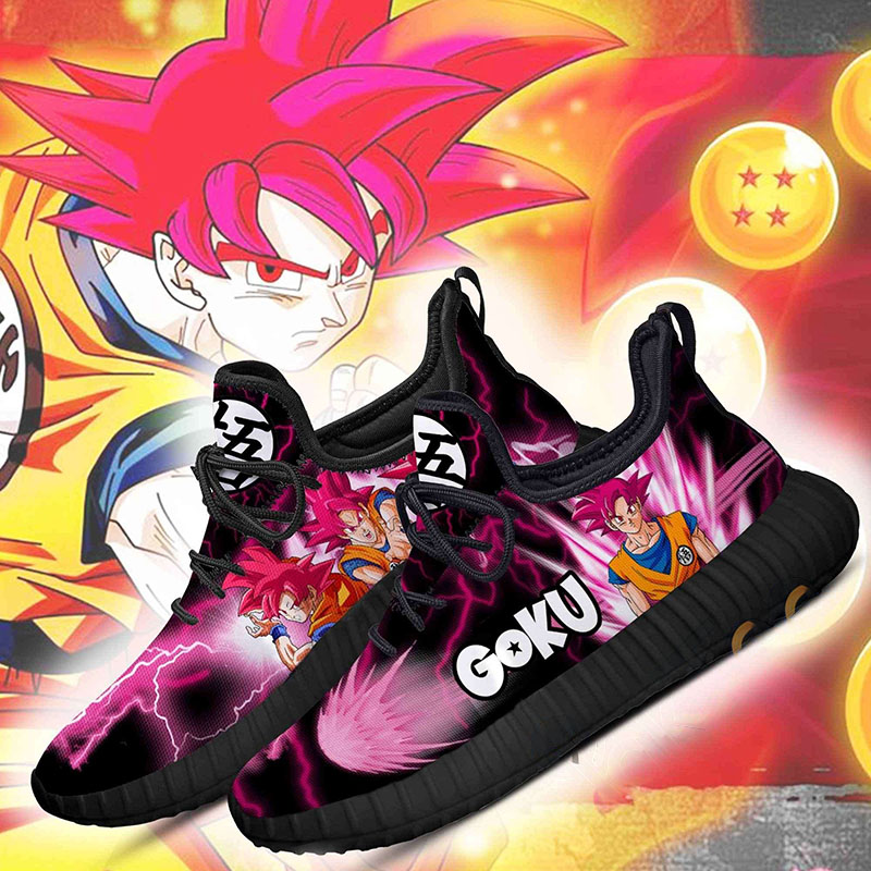 Goku Ssj God Dragon Ball Anime Reze Shoes 1 Goku Ssj God Dragon Ball Anime Reze Shoes