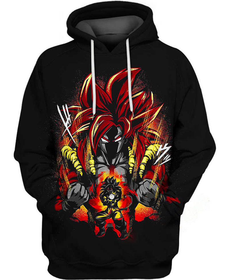 Goku Super Saiyan Hoodie 3D