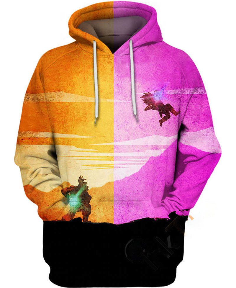 Goku Vs Vegeta Hoodie 3D 6 Goku Vs Vegeta Hoodie 3D