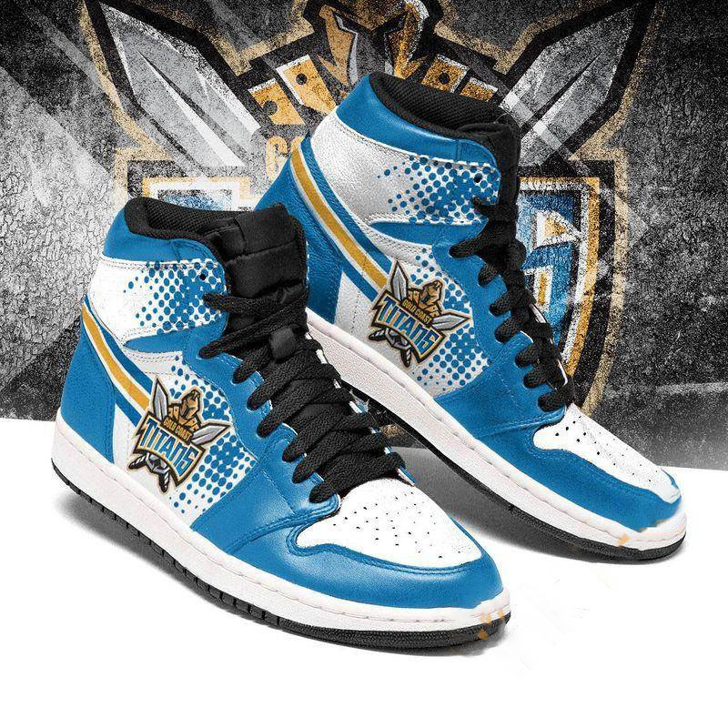 Gold Coast Titans Custom Sneaker Air Jordan Shoes