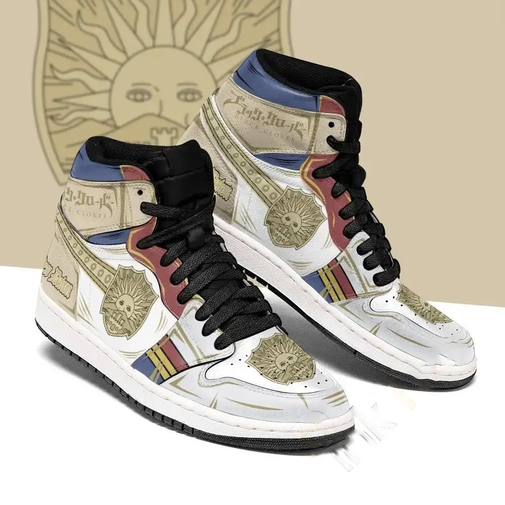 Golden Dawn Magic Knight Black Clover Anime Amazon Air Jordan Shoes