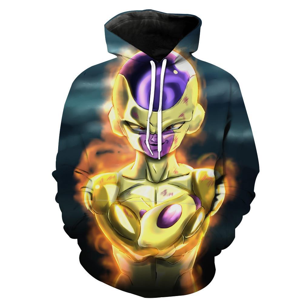 Golden Freeza Dragon Ball Super Frieza Hoodie 3D
