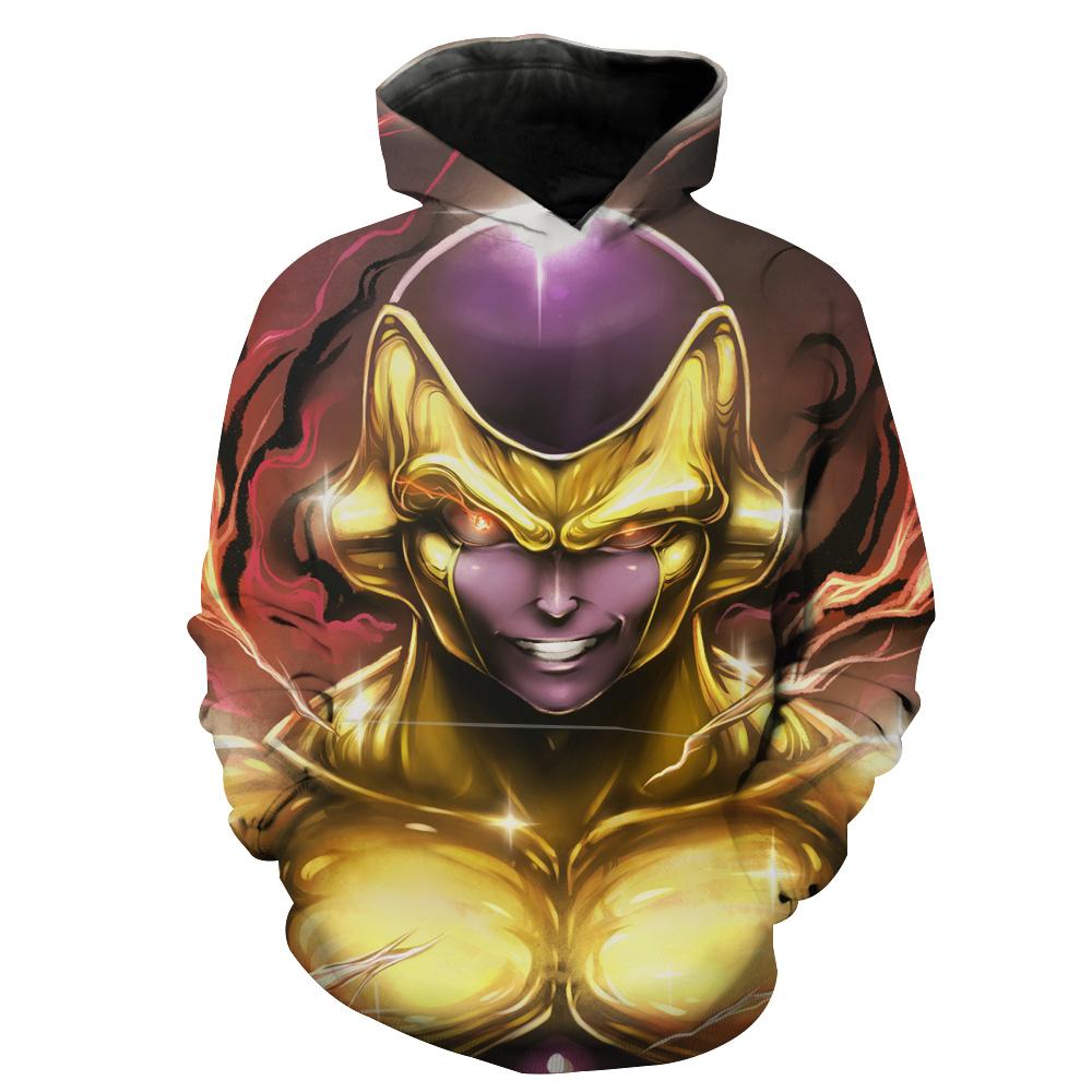 Golden Freeza Dragon Ball Super Friezas Hoodie 3D