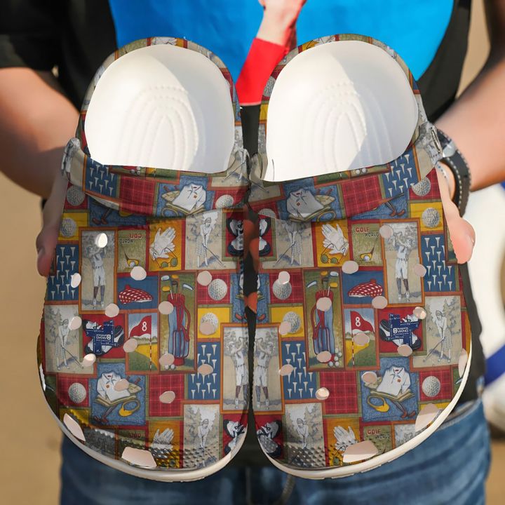 Golf World Crocs Clog Shoes 5 Golf World Crocs Clog Shoes