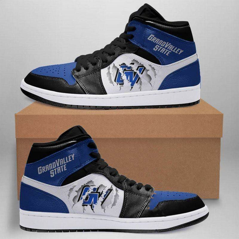Grand Valley State Lakers Custom Air Jordan Shoes