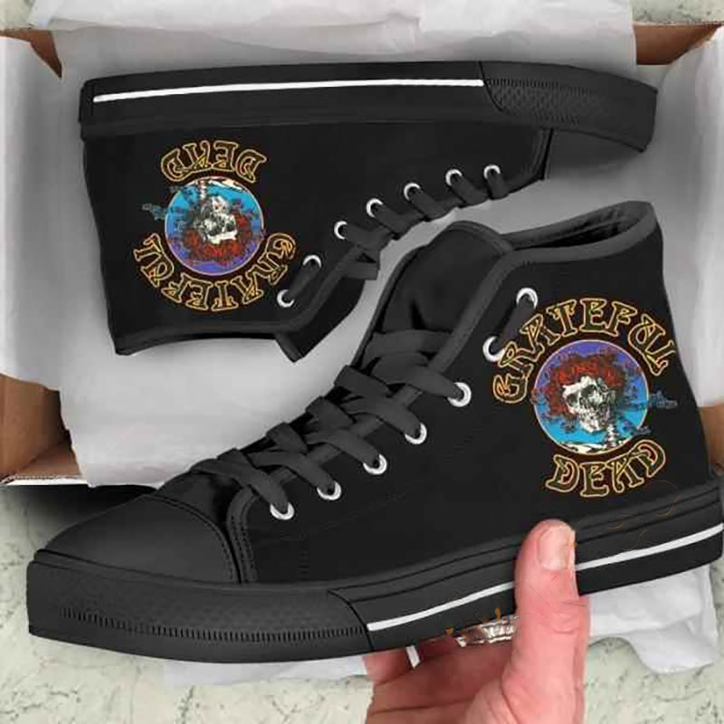 Grateful Dead High Top Shoes