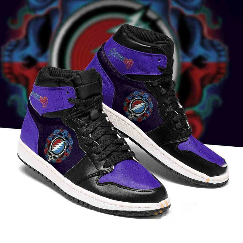 Grateful Dead Custom Air Jordan Shoes