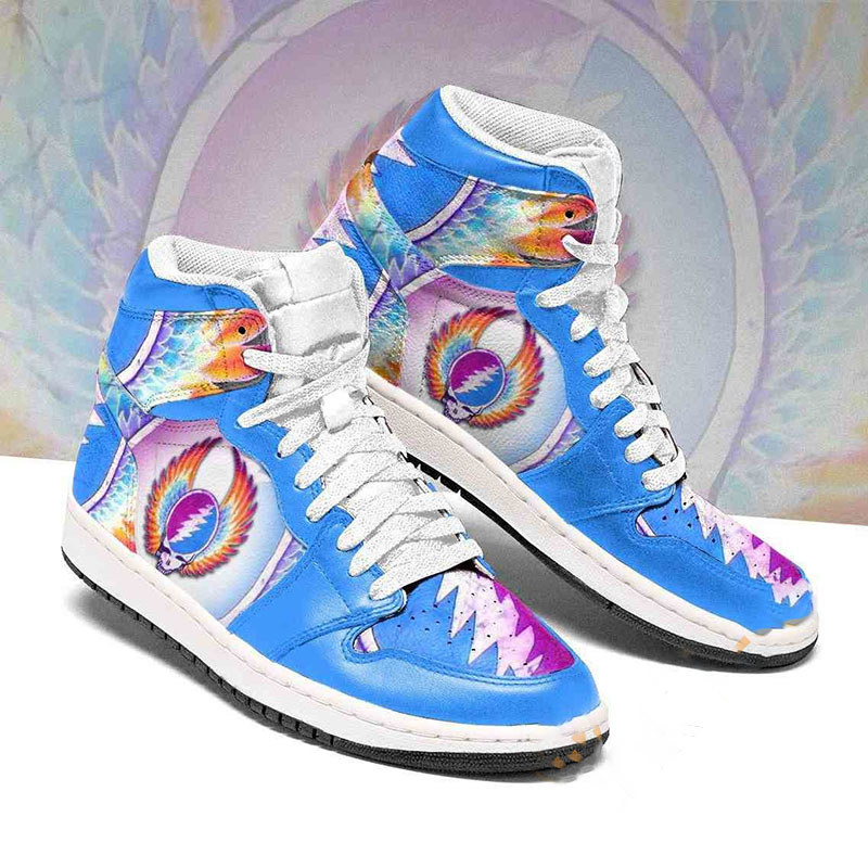Grateful Dead Custom Custom Air Jordan Shoes