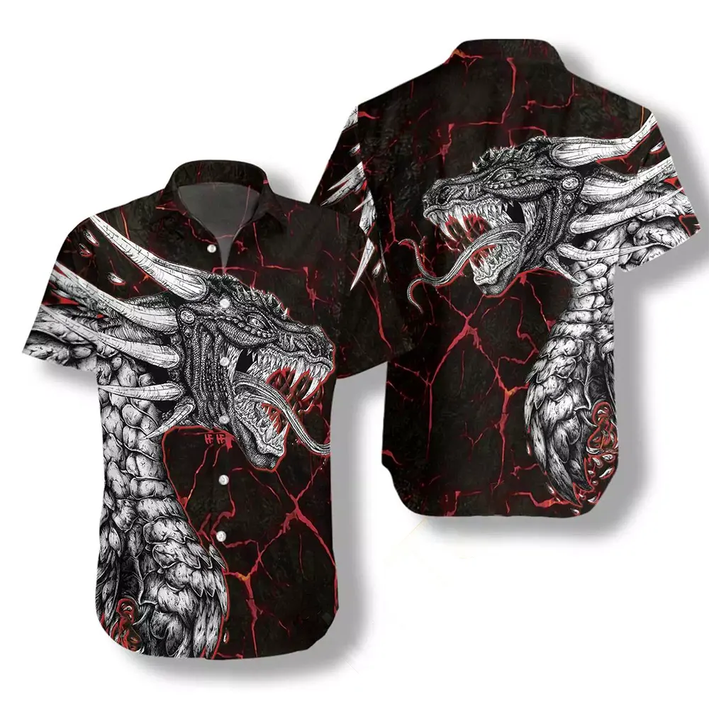 Great Dragon Hawaiian shirts