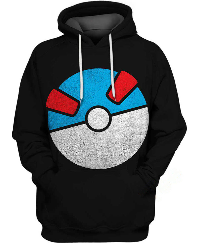 Great Pokeball Hoodie 3D 7 Great Pokeball Hoodie 3D