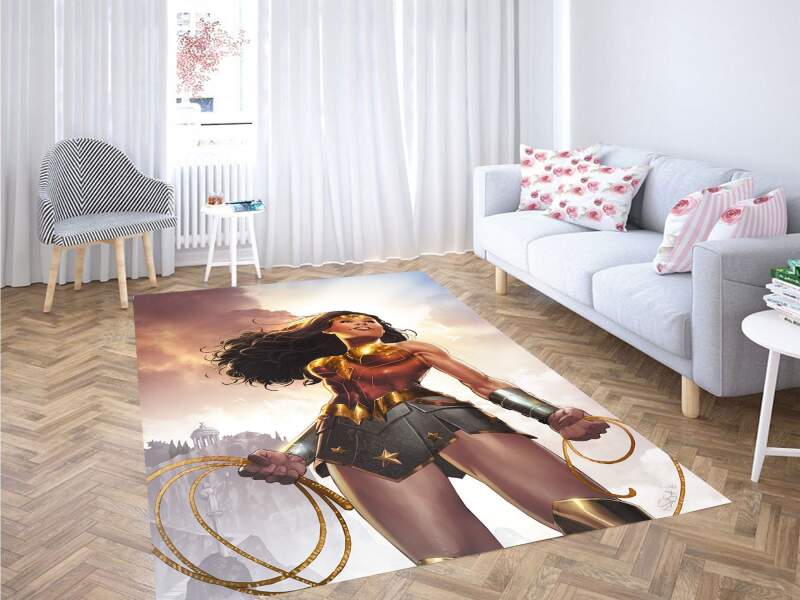 Great Wonder Woman Comic Carpet Rug 2 Great Wonder Woman Comic Carpet Rug