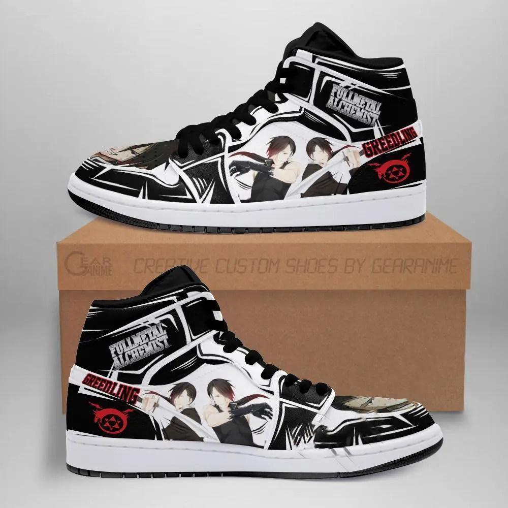 Greed-ling Fullmetal Alchemist Anime Amazon Air Jordan Shoes