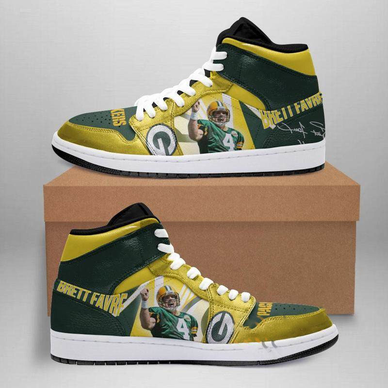 Green Bay Packers Custom Air Jordan Shoes